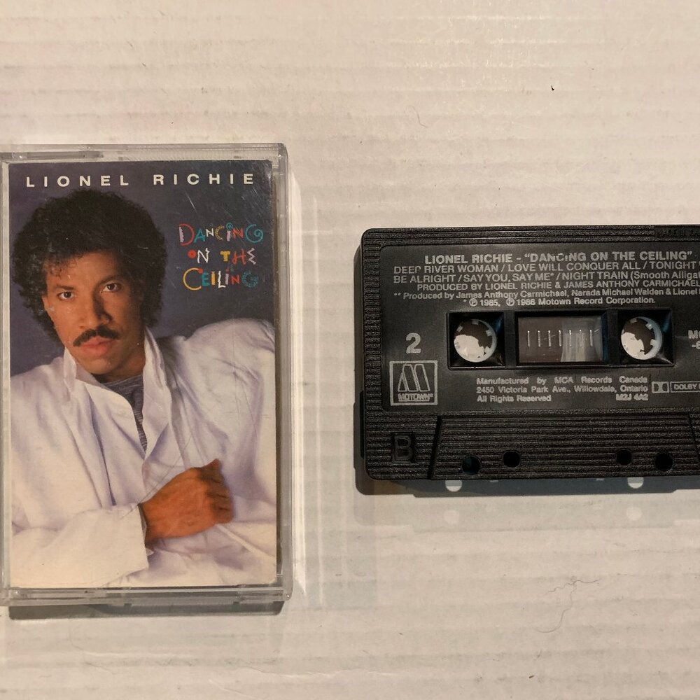 Lionel Richie - Dancing on the Ceiling Cassette Tape 1985